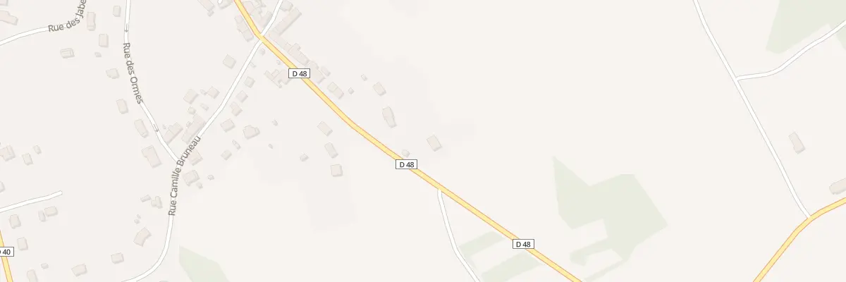 Plan du 21 Rue Fernand Monsacre à Badecon-le-Pin