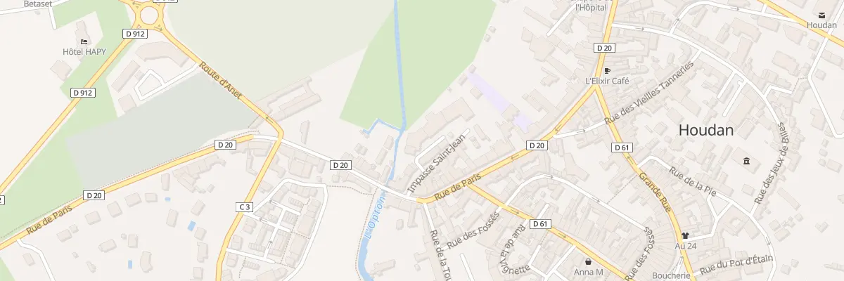 Plan du 31 Imp Saint-jean à Houdan