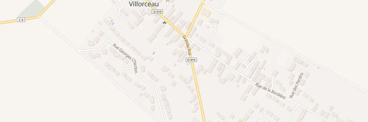 Plan du 21 Gr Grande Rue à Villorceau