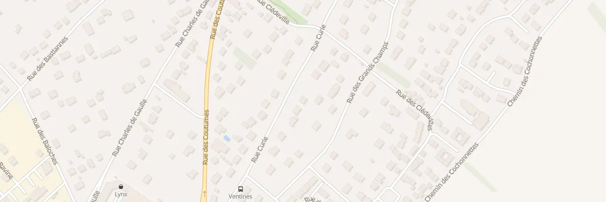 Plan du 107 Rue Curie à Freneuse