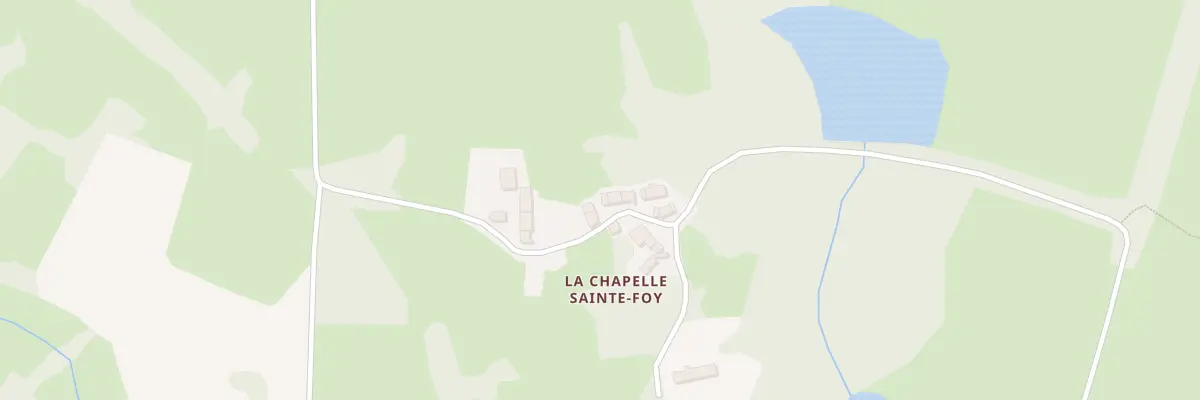 Plan du 5 La Chapelle Sainte-Foy à Crozant
