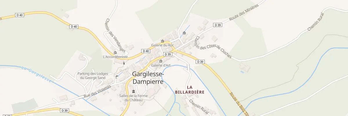 Plan du 5059 Gargilesse à Gargilesse-Dampierre