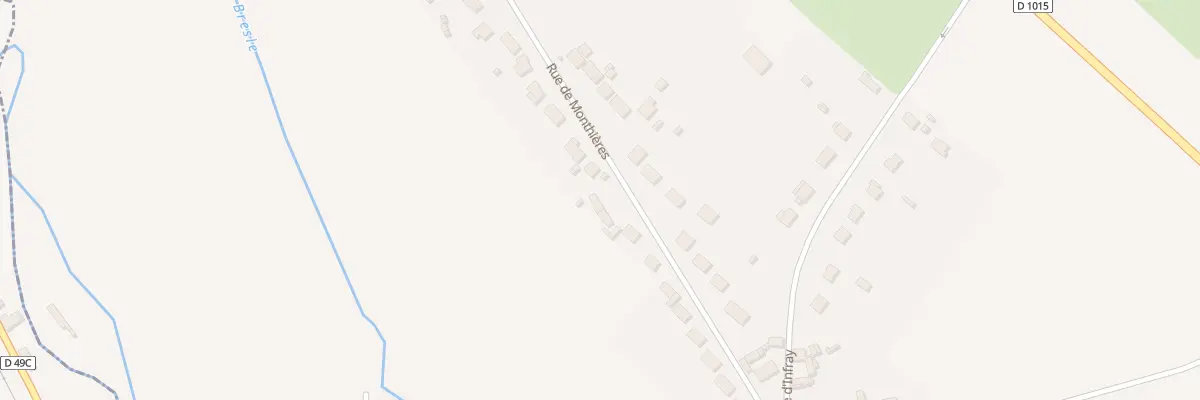 Plan du 18 Rue de Monthières à Bouttencourt
