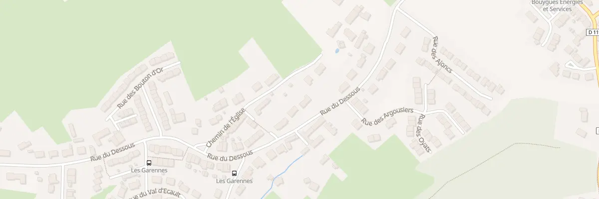 Plan du 34 Rue du Dessous à Saint-Étienne-au-Mont