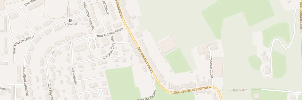 Plan du 107 Rue des Masurettes à Outreau