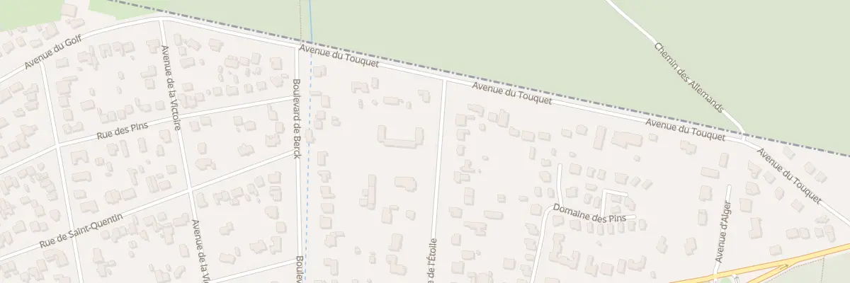 Plan du 195 Res Villa d’Este - Rue Etoile à Cucq