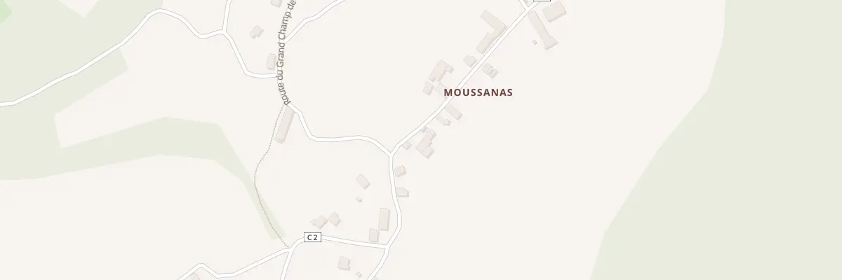 Plan du 5436 Moussanas à Châteauneuf-la-Forêt