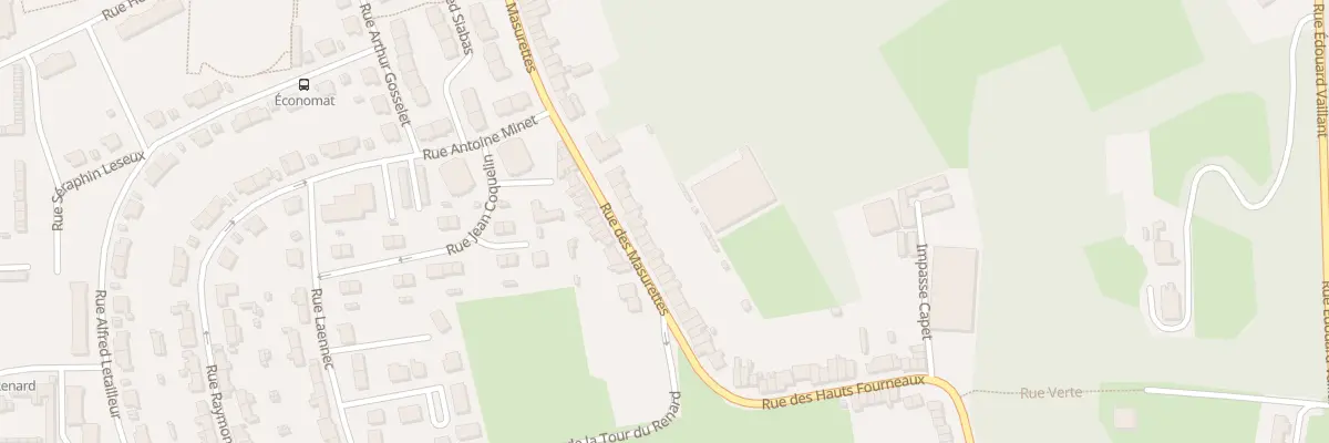 Plan du 109 Rue des Masurettes à Outreau
