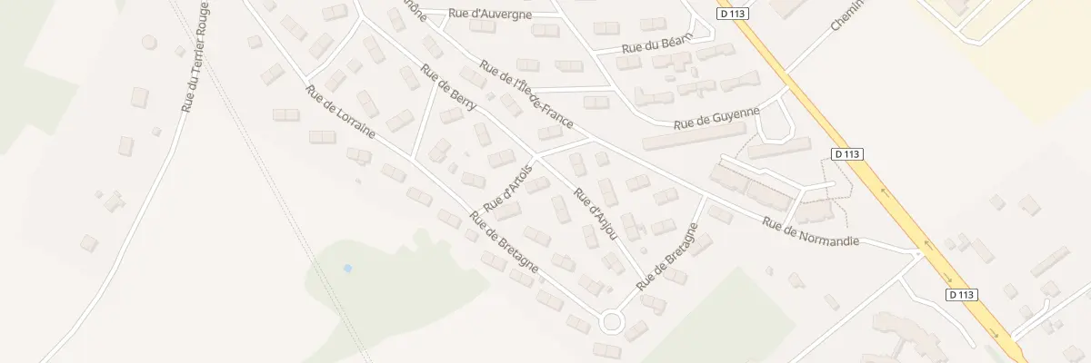 Plan du 2 Rue d’Artois à Freneuse
