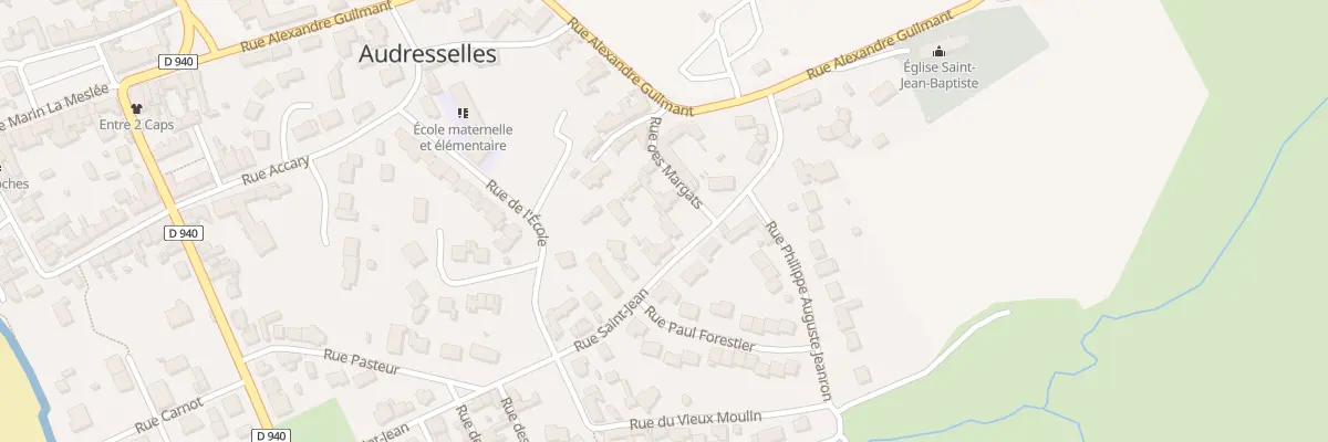 Plan du 311 Rue Saint Jean à Audresselles