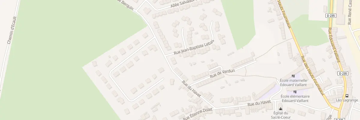 Plan du 56B Rue du Havet à Outreau