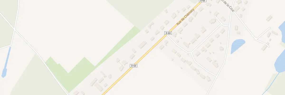 Plan du 898 Rue de Chémery à Mur-de-Sologne