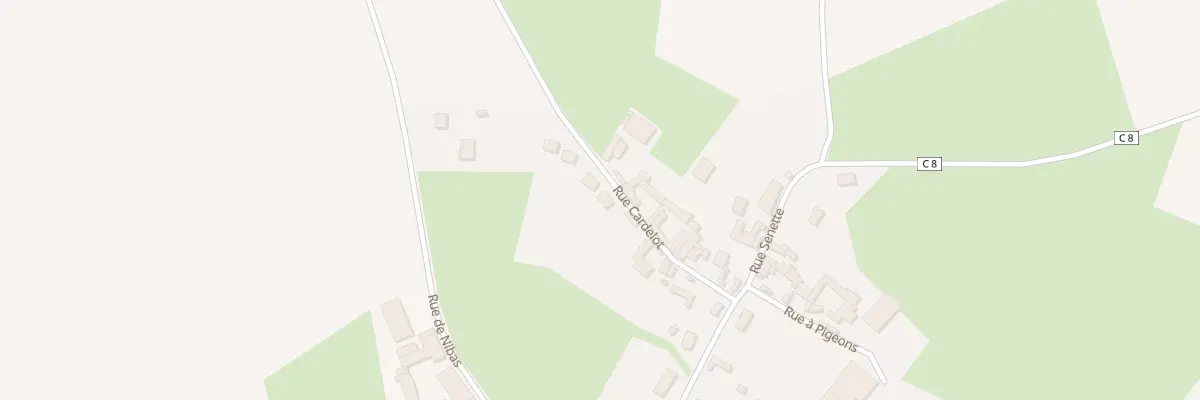 Plan du 9 Rue Cardelot à Nibas