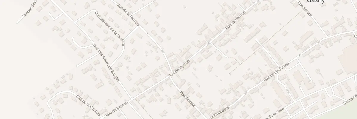Plan du 64T Rue de Vernon à Gasny