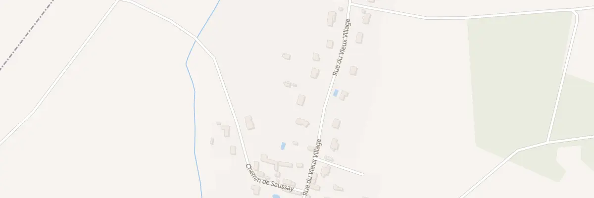 Plan du 8 Rue du Vieux Village à Grandchamp