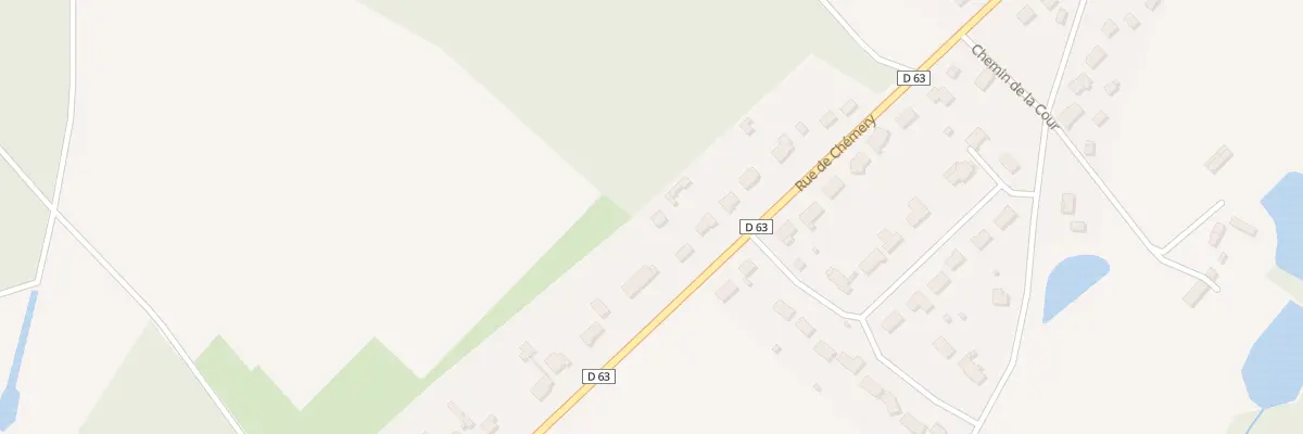Plan du 862 Rue de Chémery à Mur-de-Sologne