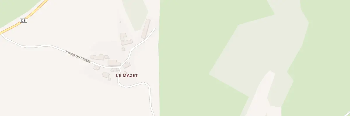 Plan du 5141 Le Mazet à Saint-Pierre-Chérignat