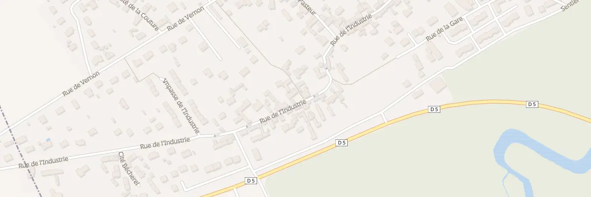 Plan du 64 Rue de l’Industrie à Gasny