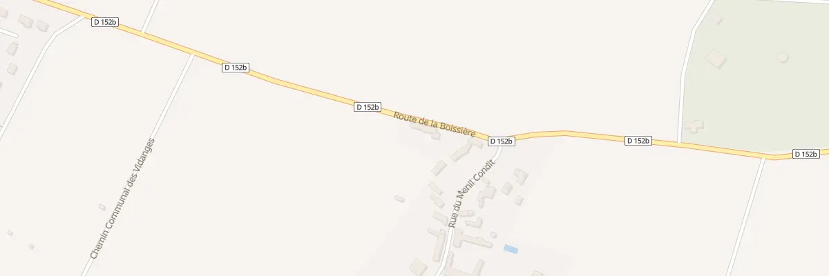 Plan du 2 Rte de la Boissiére à Faverolles