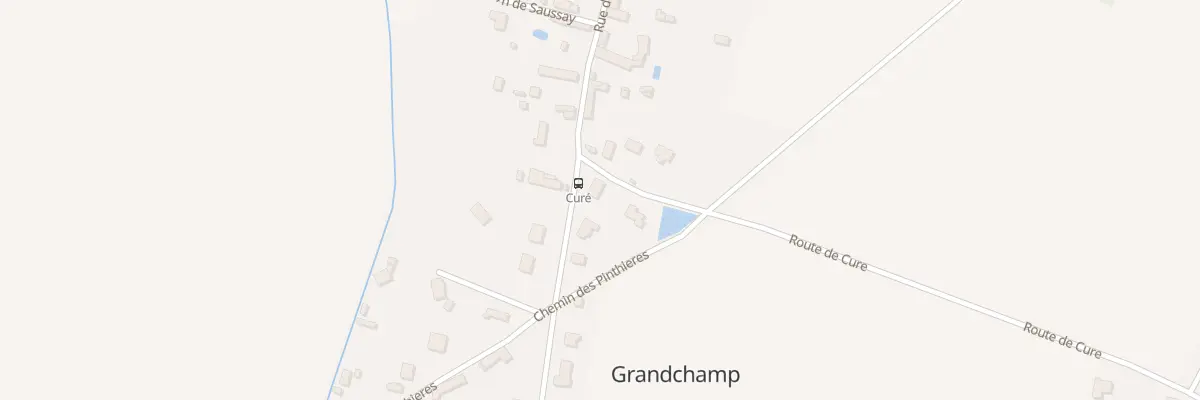Plan du 11 Rte de Cure à Grandchamp