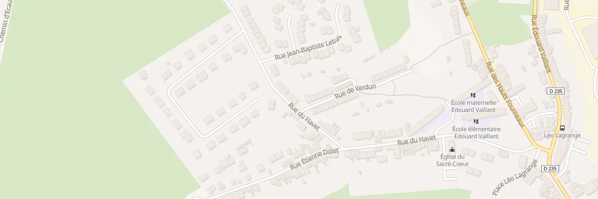 Plan du 48 Rue du Havet à Outreau