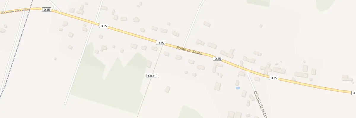 Plan du 5332 Terre de la Corbeillerie à Chabris