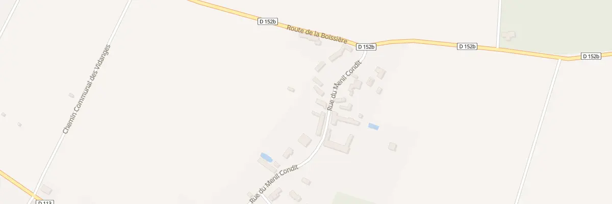 Plan du 11 Rue du Menil à Faverolles