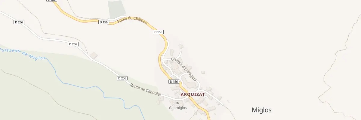 Plan du 46 Arquizat Village à Miglos