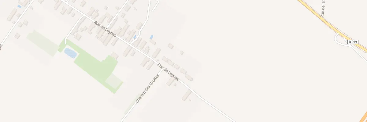 Plan du 2T Rue de Loynes à Villorceau