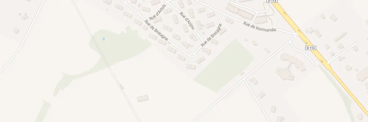 Plan du 21 Rue de Bretagne à Freneuse
