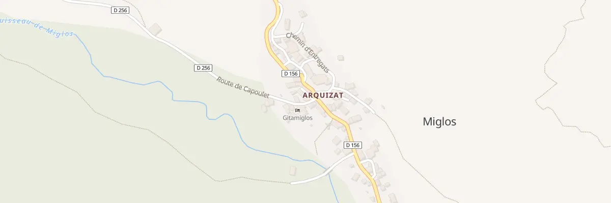 Plan du 36 Arquizat Village à Miglos