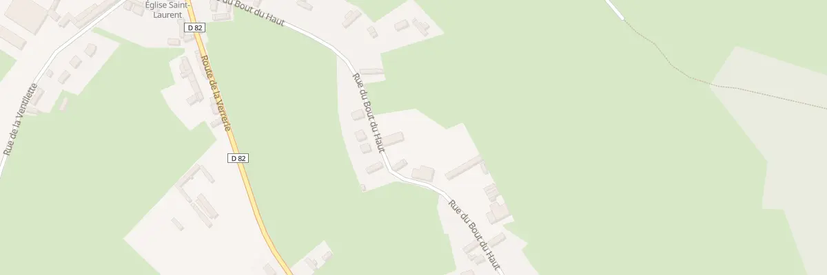 Plan du 14 Rue du Bout du Haut à Rétonval