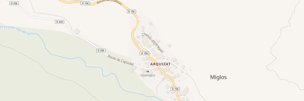 Plan du 50 Arquizat Village à Miglos
