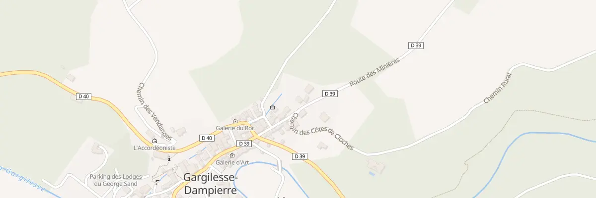 Plan du 5065 Le Bourg à Gargilesse-Dampierre