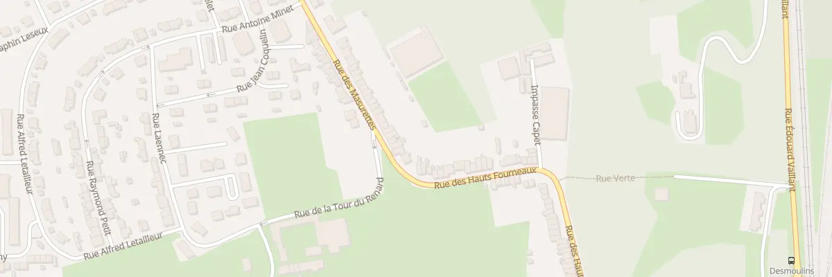 Plan du 3 Rue des Hauts Fourneaux à Outreau