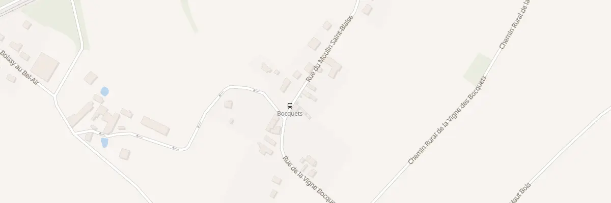 Plan du 44 Rue du Moulin St Blaise à Ménerville