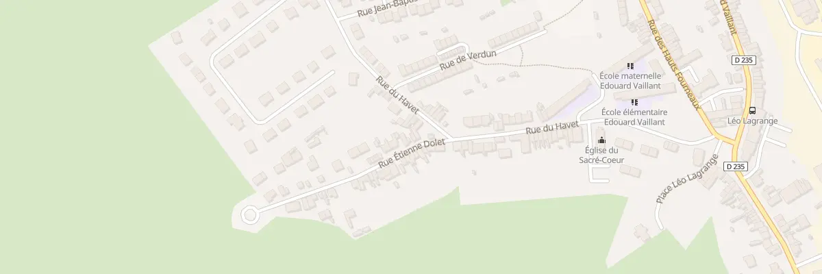 Plan du 4 Rue Etienne Dolet à Outreau