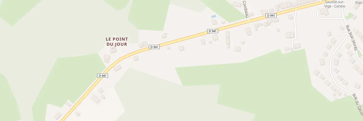 Plan du 5237 Rue Emile Dourdet à Sauviat-sur-Vige