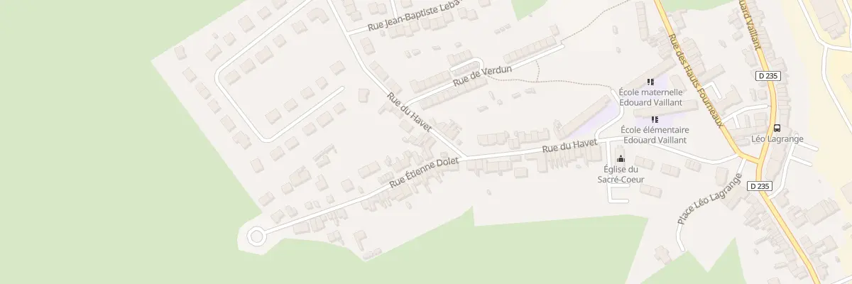 Plan du 67 Rue du Havet à Outreau
