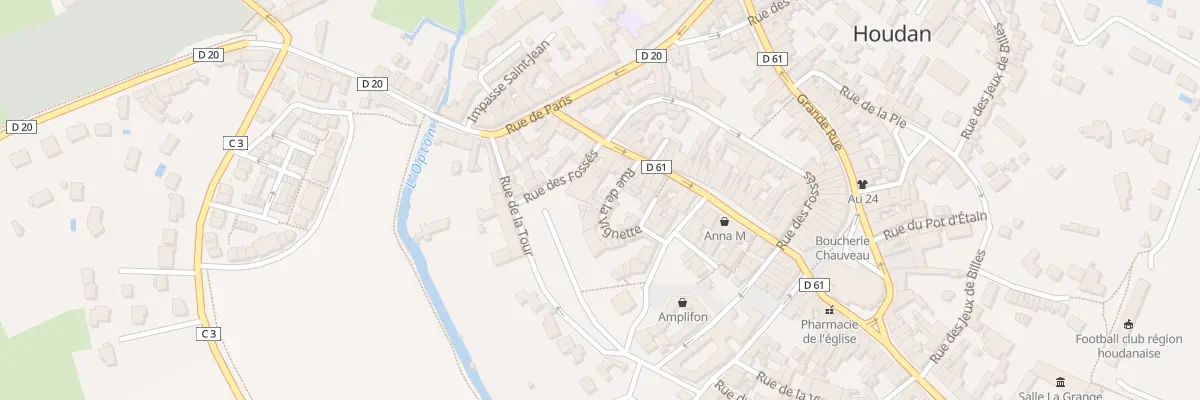 Plan du 4 Rue de la Vignette à Houdan