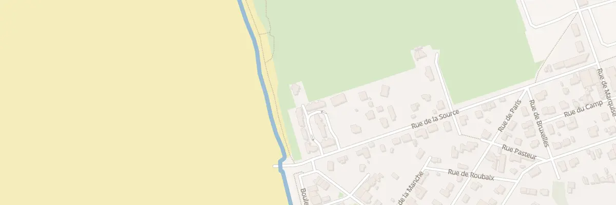 Plan du 18 Ham de la Plage à Ambleteuse