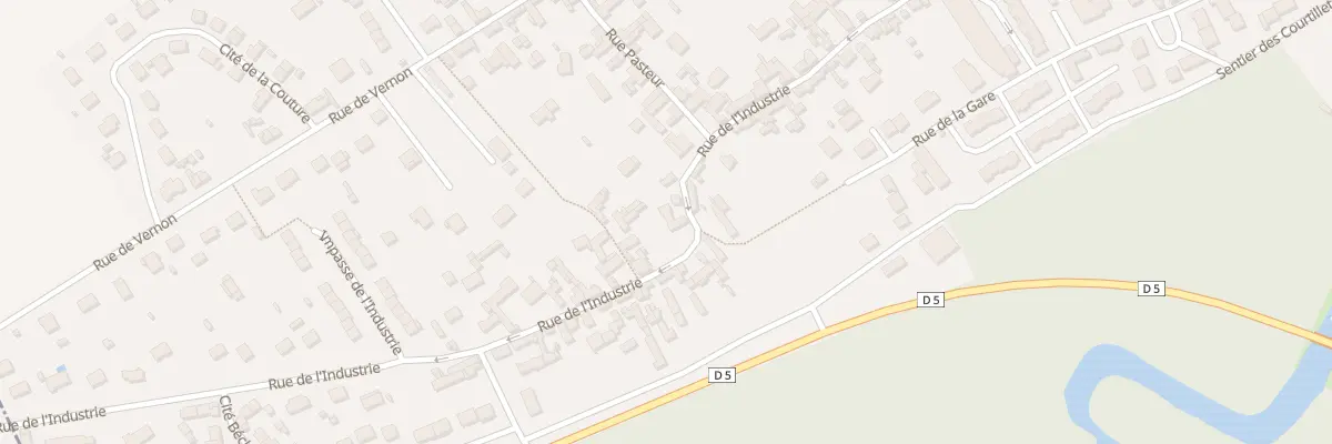 Plan du 56T Rue de l’Industrie à Gasny