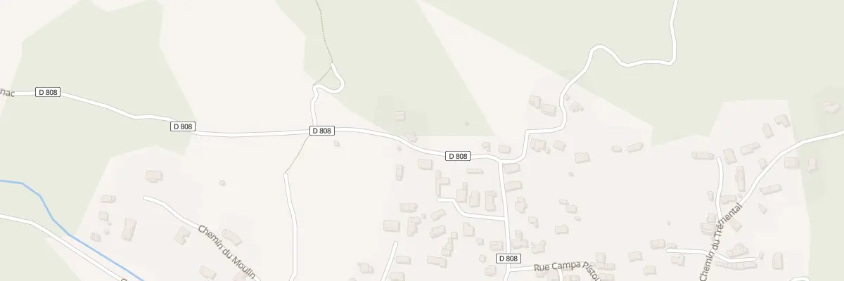 Plan du 34 Rte de Menac à Arignac