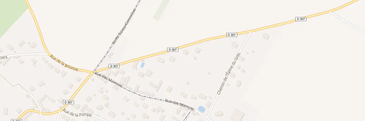 Plan du 8 Rte du Moulin à Saint-Lucien