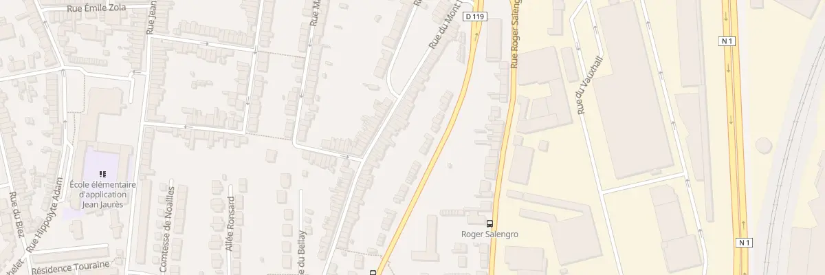 Plan du 48 Bd du 8 Mai à Outreau
