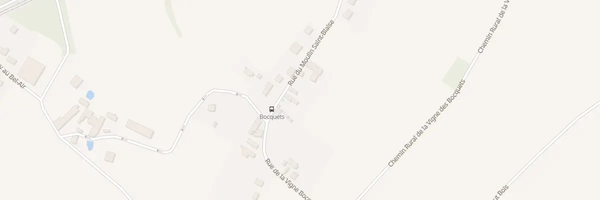 Plan du 42 Rue du Moulin St Blaise à Ménerville