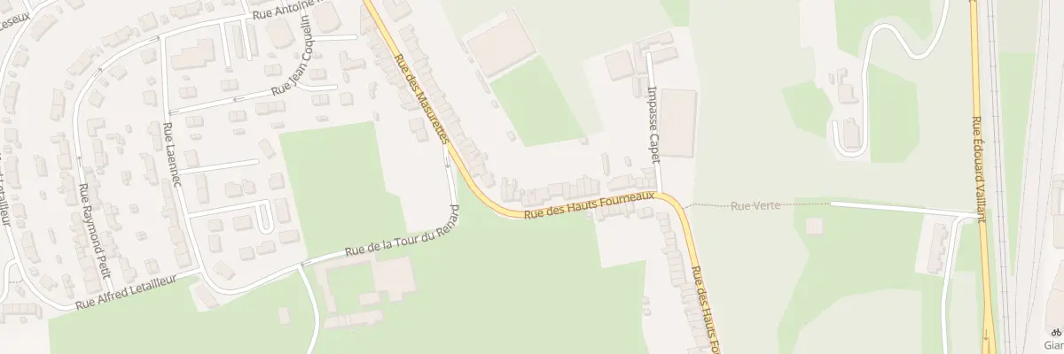 Plan du 23 Rue des Hauts Fourneaux à Outreau