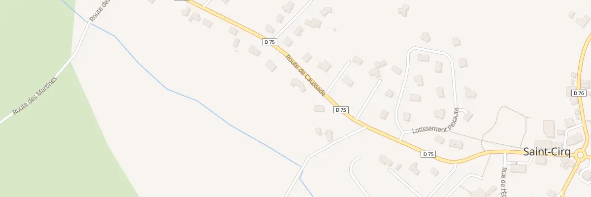 Plan du 495 Rte de Caussade à Saint-Cirq