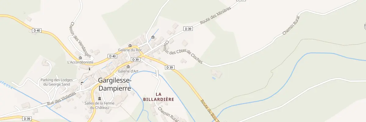 Plan du 5068 Gargilesse à Gargilesse-Dampierre