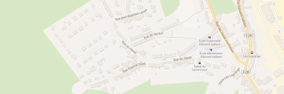 Plan du 8 Rue de Verdun à Outreau